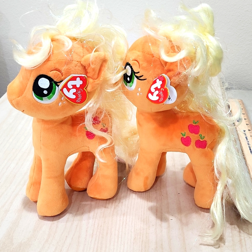 Sparkle Apple jack Ty plush